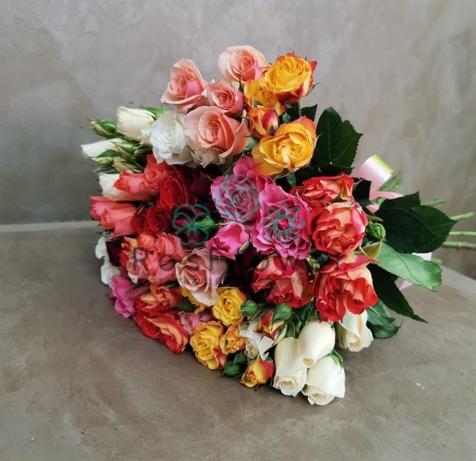Букет цветов из: Розы в Большесидоровском