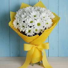 Букет цветов из:  Хризантемы #REPLACE_PRED# Большесидоровском