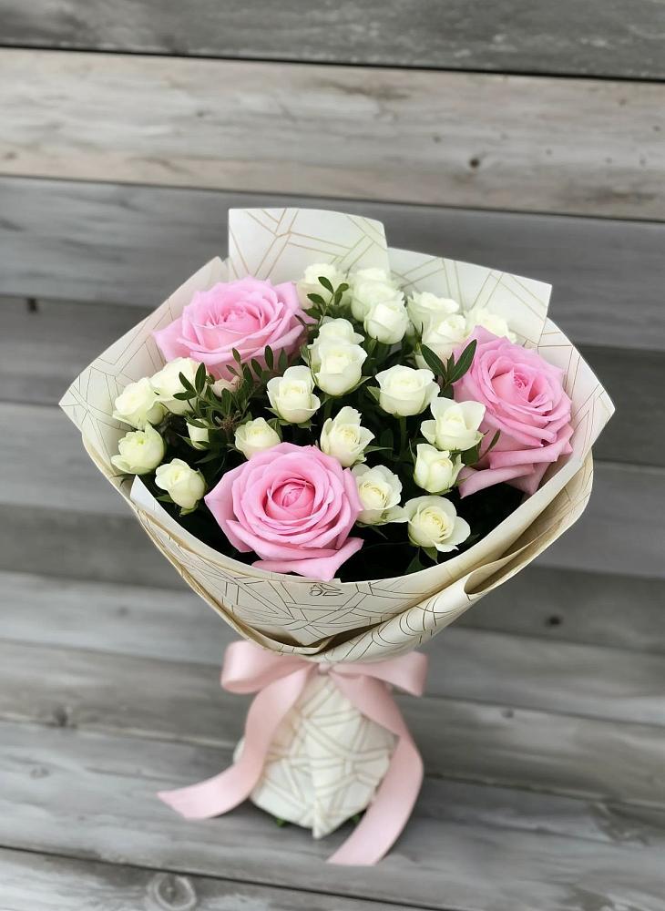 Букет цветов из: Розы в Большесидоровском