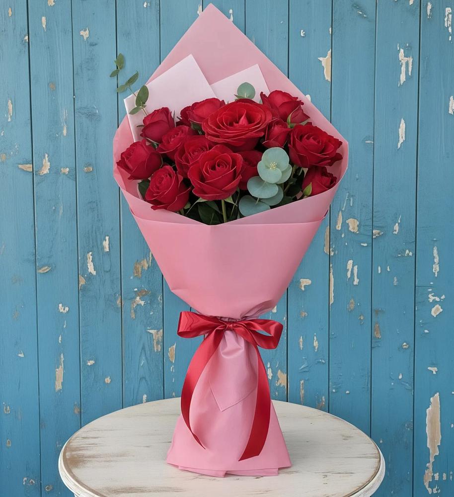 Букет цветов из: Розы в Большесидоровском