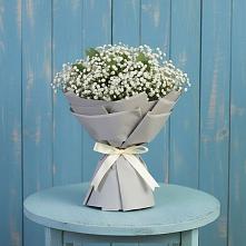 Букет цветов из:  Гипсофила в Большесидоровском
