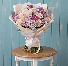 Букет цветов из:  Розы в Большесидоровском