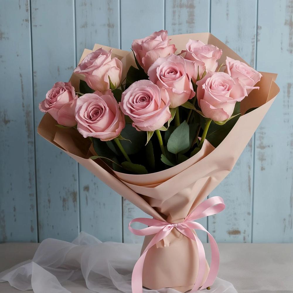 Букет цветов из: Розы в Большесидоровском