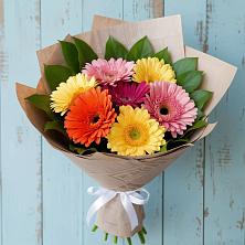 Букет цветов из:  Герберы в Большесидоровском