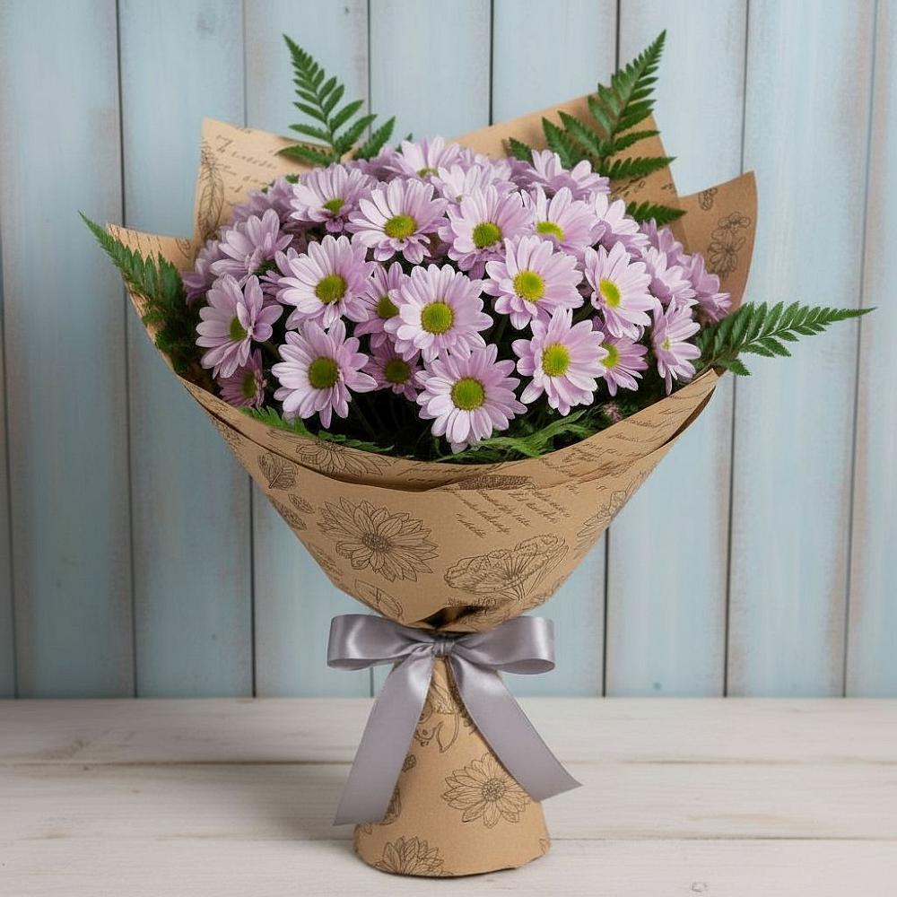 Букет цветов из: Хризантемы в Большесидоровском