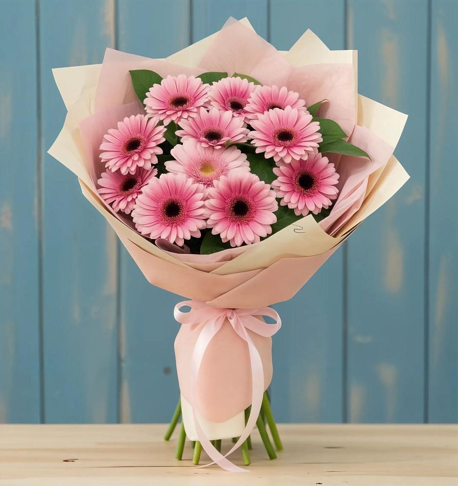 Букет цветов из: Герберы в Большесидоровском