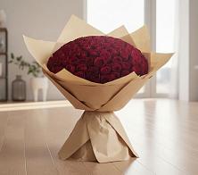 Букет 101 Красная роза #REPLACE_PRED# Большесидоровском