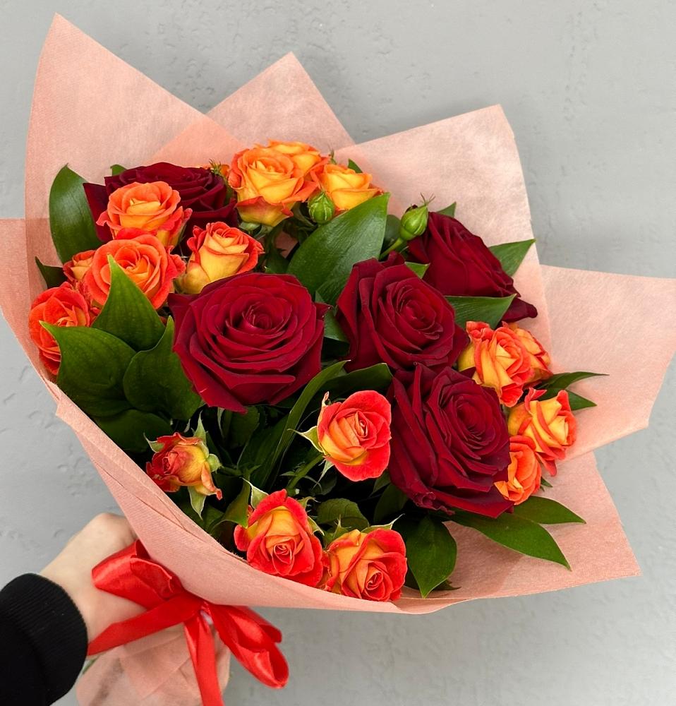 Букет Любовь и восторг в Большесидоровском