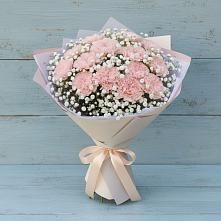 Букет цветов из:  Гвоздики в Большесидоровском