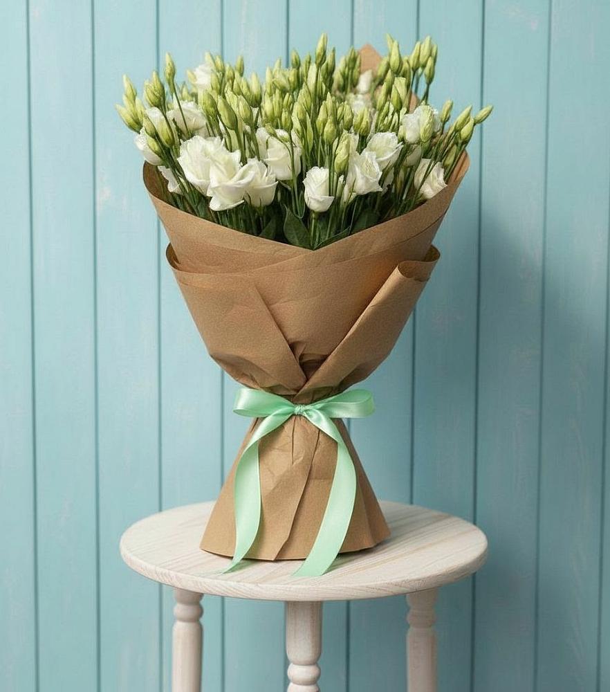 Букет цветов из: Лизиантусы в Большесидоровском