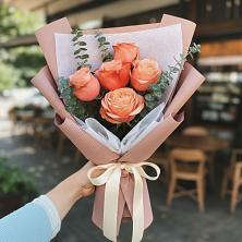 Букет цветов из:  Розы в Большесидоровском