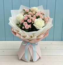 Букет цветов из:  Розы в Большесидоровском
