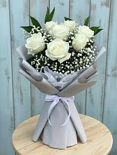 Букет цветов из:  Розы в Большесидоровском