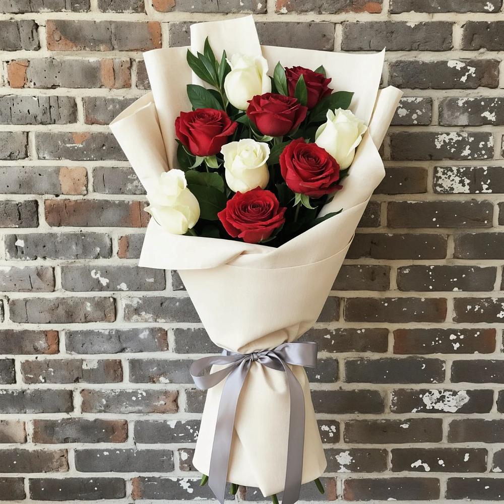 Букет цветов из: Розы в Большесидоровском