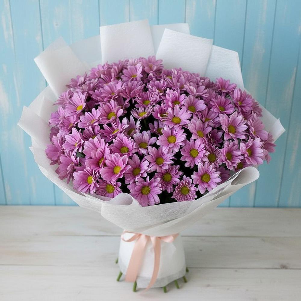 Букет цветов из: Хризантемы в Большесидоровском