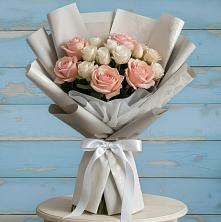 Букет цветов из:  Розы в Большесидоровском