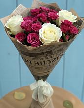 Букет цветов из:  Розы в Большесидоровском