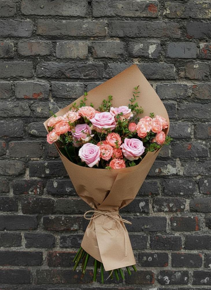 Букет цветов из: Розы в Большесидоровском