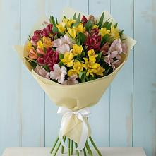 Букет цветов из:  Альстромерии в Большесидоровском