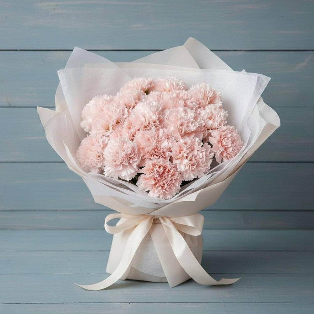 Букет цветов из: Гвоздики в Большесидоровском