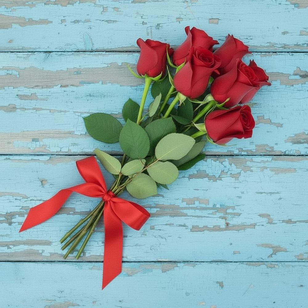 Букет Красные розы в Большесидоровском