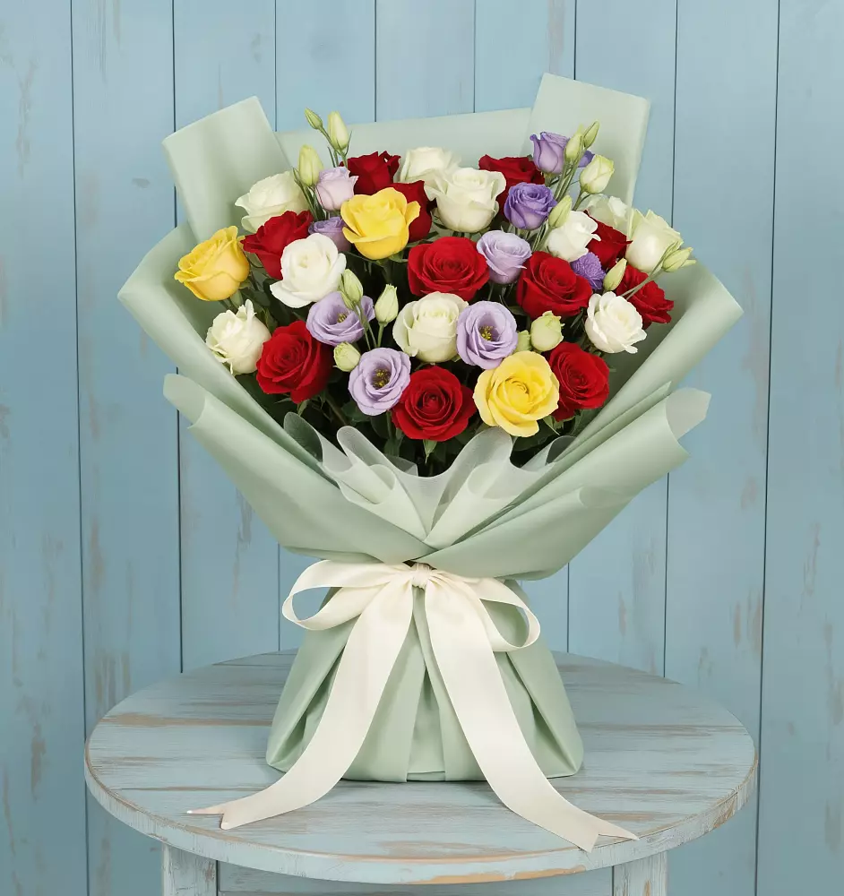 Букет цветов из: Розы в Большесидоровском