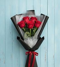 Букет цветов из:  Розы в Большесидоровском