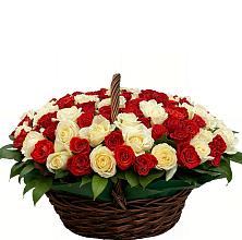 Премиум букет из: Розы #REPLACE_PRED# Большесидоровском