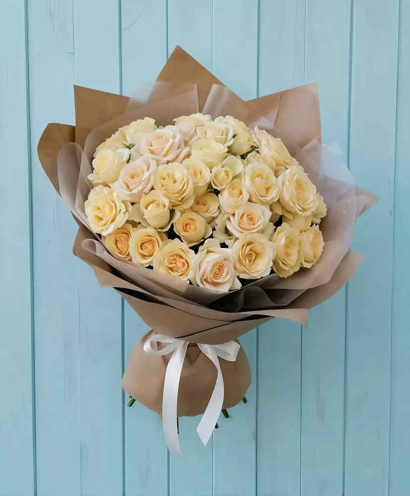 Букет Кремовое облако в Большесидоровском