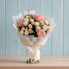 Букет цветов из:  Розы в Большесидоровском