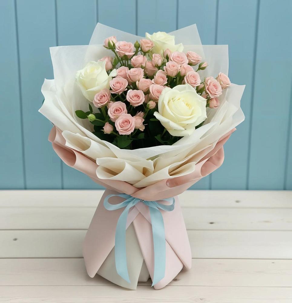 Букет цветов из: Розы в Большесидоровском