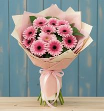 Букет цветов из:  Герберы в Большесидоровском
