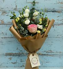 Букет цветов из:  Розы и Лизиантусы #REPLACE_PRED# Большесидоровском