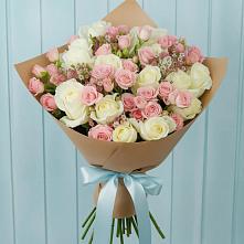 Букет цветов из:  Розы #REPLACE_PRED# Большесидоровском