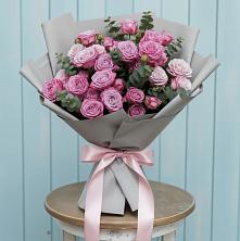 Букет цветов из:  Розы в Большесидоровском